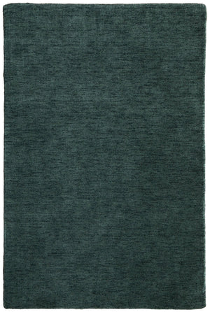 Homeroots 10' Hand Woven Round Rug – Unique Artisan Crafted Stain Resistant Wool Blend For Stylish Spaces Green Wool Blend 617210