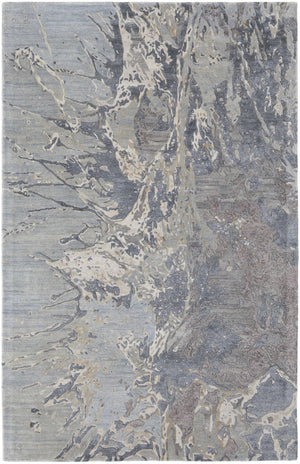HomeRoots 10' Hand-Tufted Abstract Area Rug in Ivory, Taupe & Green - Perfect for Large Living Spaces and Style 9' X 12' 617212