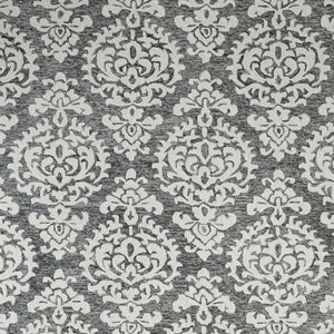 Homeroots 10' Hand Tufted Floral Area Rug - Luxurious Wool Blend, Stain Resistant, Perfect For Family Spaces Gray,Ivory,Black Wool Blend 617214