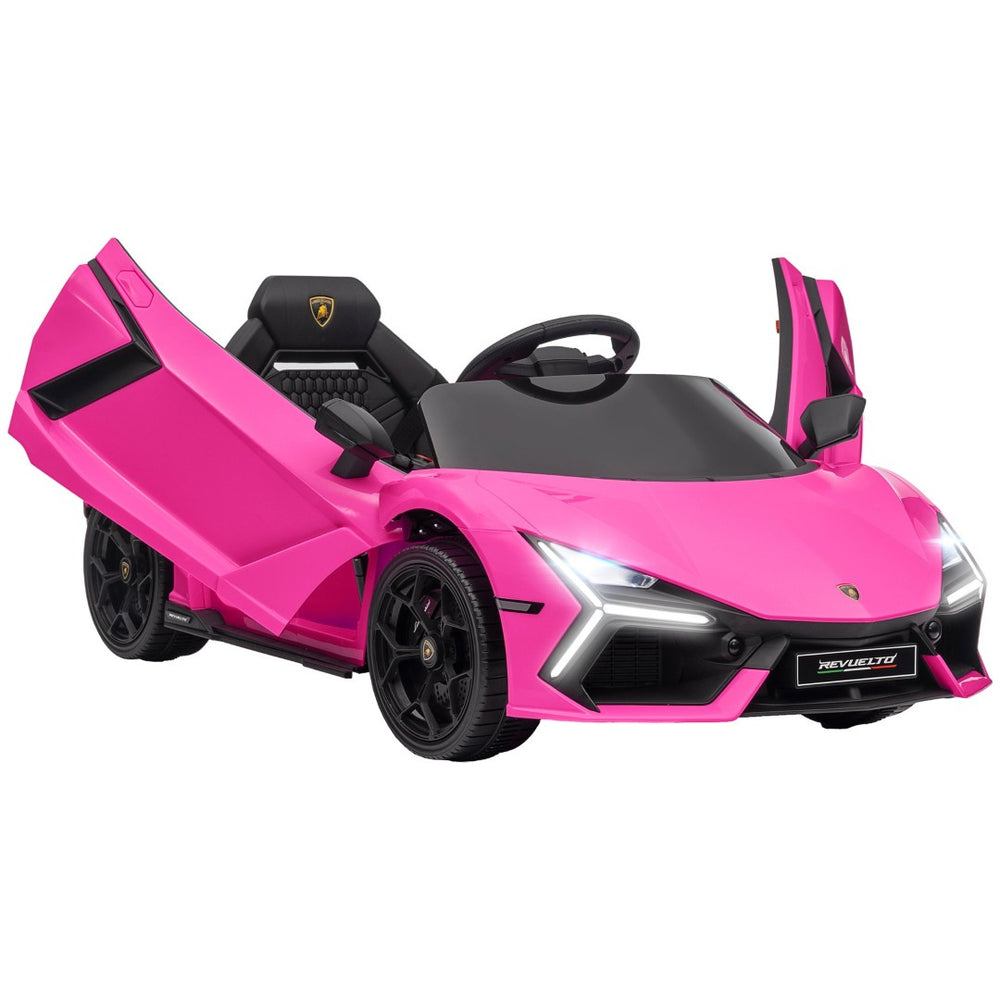 English Elm Qaba Kids Electric Dirt Bike 6v Battery Powered Ride on with Training Wheels Ages 3 to 8 Pink W2225P249891