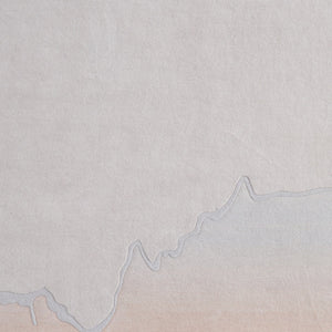 Homeroots 10' X 14' Ombre Hand-tufted Area Rug - Soft, Stain-resistant Wool Blend For Stylish Home Décor Pink,Ivory Wool Blend 617229