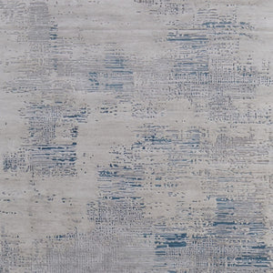 Homeroots 10' Hand Tufted Abstract Area Rug - Unique Artisan Crafted Design For Style And Comfort In Any Room Gray,Taupe,Blue Wool Blend 617233