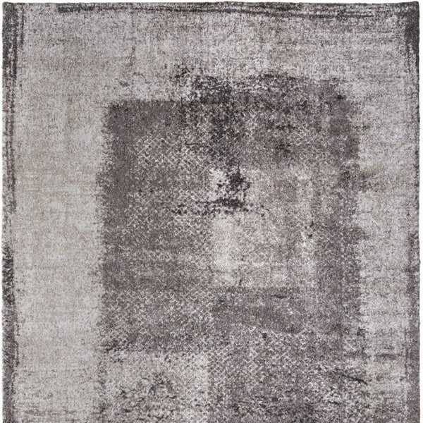 Homeroots 10' Distressed Abstract Area Rug - Durable, Stain-resistant Design For Stylish Home Décor And Comfort Gray,Black,Taupe Polypropylene Blend 617245