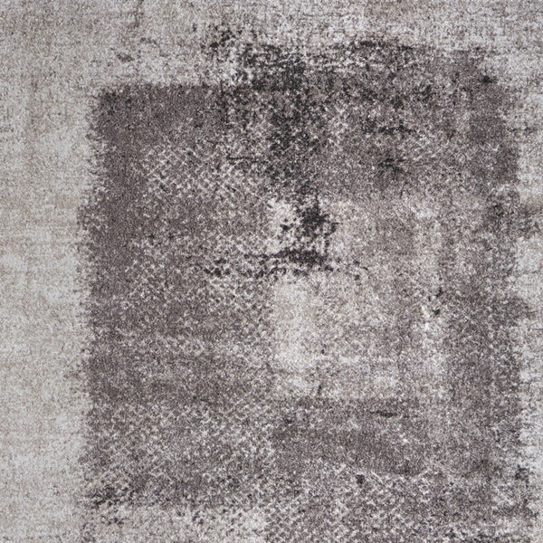 Homeroots 10' Distressed Abstract Area Rug - Durable, Stain-resistant Design For Stylish Home Décor And Comfort Gray,Black,Taupe Polypropylene Blend 617245