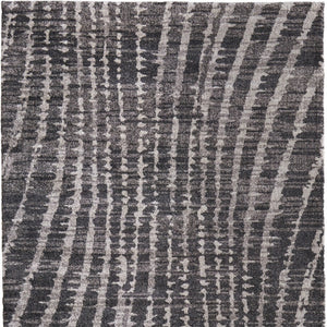 Homeroots 10' Stylish Abstract Area Rug - Durable, Stain Resistant & Perfect For Homes With Kids And Pets! Black,Gray,Ivory Polypropylene Blend 617246