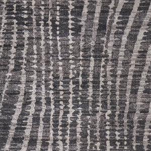 Homeroots 10' Stylish Abstract Area Rug - Durable, Stain Resistant & Perfect For Homes With Kids And Pets! Black,Gray,Ivory Polypropylene Blend 617246