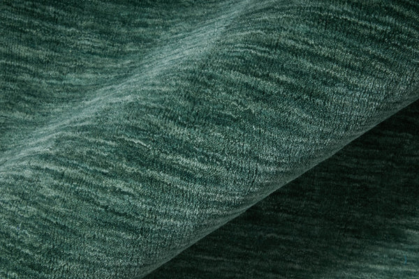 Homeroots 10' Hand Woven Round Rug – Unique Artisan Crafted Stain Resistant Wool Blend For Stylish Spaces Green,White Wool Blend 617254