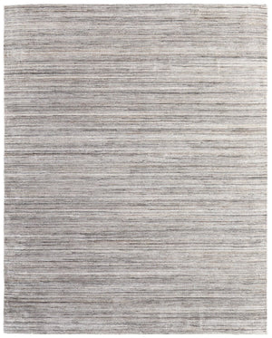 HomeRoots 8' Hand Woven Distressed Area Rug – Artisan Crafted, Soft Texture, Versatile Design for Any Room Gray, Black, Brown 8' x 10' 617270