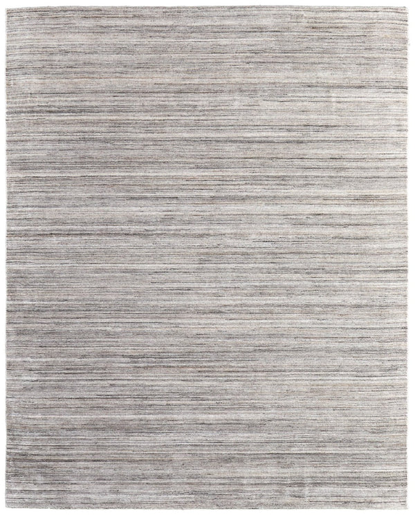 HomeRoots 8' Hand Woven Distressed Area Rug – Artisan Crafted, Soft Texture, Versatile Design for Any Room Gray, Black, Brown 8' x 10' 617270