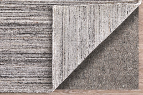 Homeroots 8' Hand Woven Distressed Area Rug - Stain Resistant, Unique Artisan Craftsmanship For Cozy Spaces Gray,Black,Brown Synthetic 617270