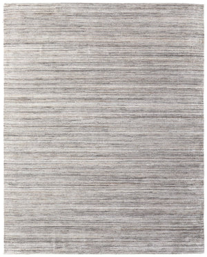 Homeroots 8' Hand Woven Distressed Area Rug - Stain Resistant, Unique Artisan Craftsmanship For Cozy Spaces Gray,Black,Brown Synthetic 617270
