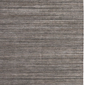 Homeroots 8' Hand Woven Distressed Area Rug - Stain Resistant, Unique Artisan Craftsmanship For Cozy Spaces Black,Gray,Brown Synthetic 617271