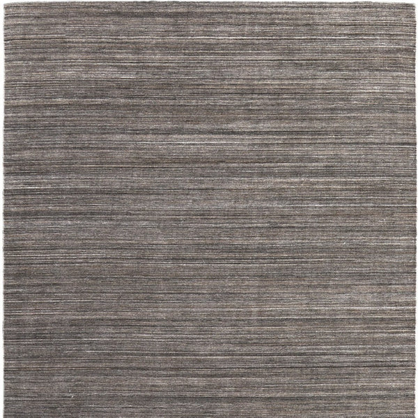 Homeroots 8' Hand Woven Distressed Area Rug - Stain Resistant, Unique Artisan Craftsmanship For Cozy Spaces Black,Gray,Brown Synthetic 617271