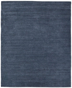 HomeRoots 8' Hand Woven Distressed Area Rug – Artisan Crafted, Soft Texture, Versatile Design for Any Room Blue, Gray 8' x 10' 617272