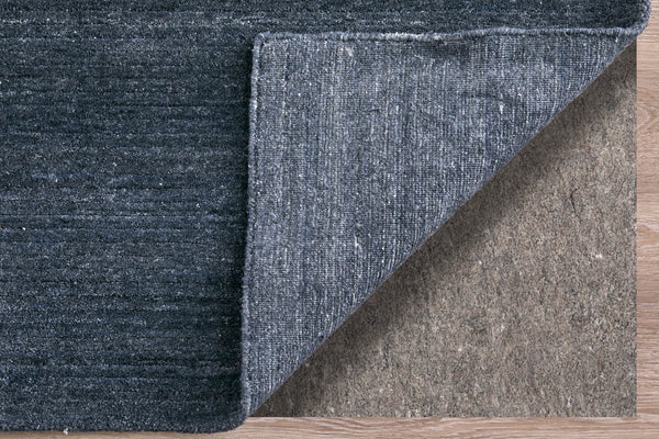 Homeroots 8' Hand Woven Distressed Area Rug - Stain Resistant, Unique Artisan Craftsmanship For Cozy Spaces Blue,Gray Synthetic 617272