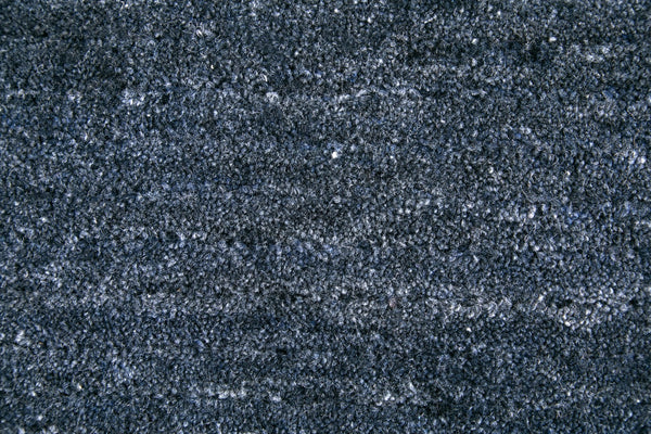 Homeroots 8' Hand Woven Distressed Area Rug - Stain Resistant, Unique Artisan Craftsmanship For Cozy Spaces Blue,Gray Synthetic 617272