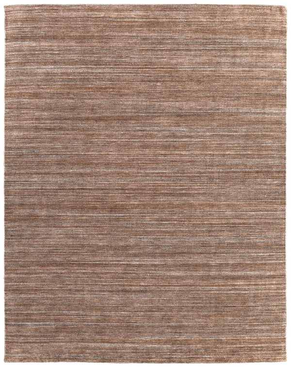 HomeRoots 8' Hand Woven Distressed Area Rug – Artisan Crafted, Soft Texture, Versatile Design for Any Room Brown, Black, Gray 8' x 10' 617273