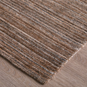 Homeroots 8' Hand Woven Distressed Area Rug - Stain Resistant, Unique Artisan Craftsmanship For Cozy Spaces Brown,Black,Gray Synthetic 617273