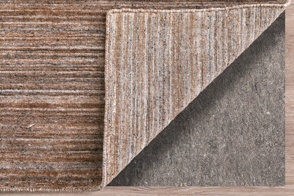 Homeroots 8' Hand Woven Distressed Area Rug - Stain Resistant, Unique Artisan Craftsmanship For Cozy Spaces Brown,Black,Gray Synthetic 617273