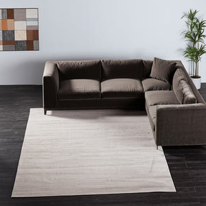 Homeroots 8' Hand Woven Distressed Area Rug - Stain Resistant, Unique Artisan Craftsmanship For Cozy Spaces Ivory,Tan Synthetic 617274