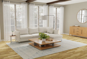 Homeroots 8' X 12' Abstract Hand Knotted Distressed Area Rug - Artisan Crafted Elegance For Stylish Spaces Blue,Ivory,Silver Wool Blend 617275