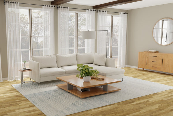 Homeroots 8' X 12' Abstract Hand Knotted Distressed Area Rug - Artisan Crafted Elegance For Stylish Spaces Blue,Ivory,Silver Wool Blend 617275