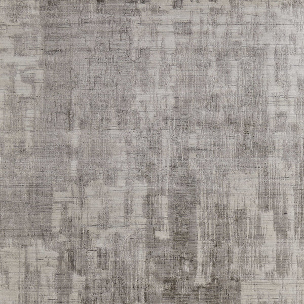 Homeroots 12' Gray And Ivory Abstract Hand Woven Distressed Area Rug - Artisan Crafted For Unique Elegance Gray,Ivory Wool Blend 617293