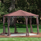 Christopher Knight Home® Noble House Duke Steel 6.5 X 6.5 Ft. Gazebo