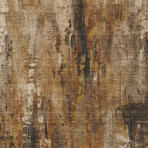 HomeRoots 5' Modern Abstract Taupe Gray and Ivory Area Rug – Washable, Durable for Indoor and Outdoor Spaces 8' X 10' 617677