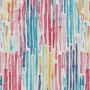 HomeRoots 5' Vibrant Striped Washable Area Rug – Perfect for Indoor & Outdoor Use, Stain-Resistant, Durable Design 10' X 14' 617709