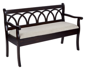 OSP Home Furnishings Coventry Storage Bench Black