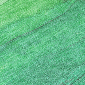 Homeroots 3' Abstract Washable Area Rug - Stylish Blush Mauve & Rust Design For Indoor & Outdoor Spaces Green Polyester 618144