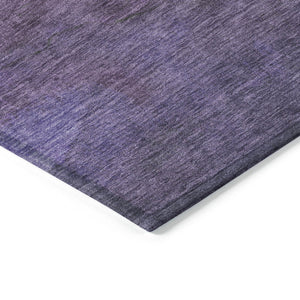 Homeroots 3' Abstract Washable Area Rug - Stylish Blush Mauve & Rust Design For Indoor & Outdoor Spaces Purple Polyester 618152