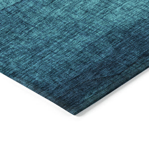 Homeroots 3' Abstract Washable Area Rug - Stylish Blush Mauve & Rust Design For Indoor & Outdoor Spaces Teal Polyester 618161