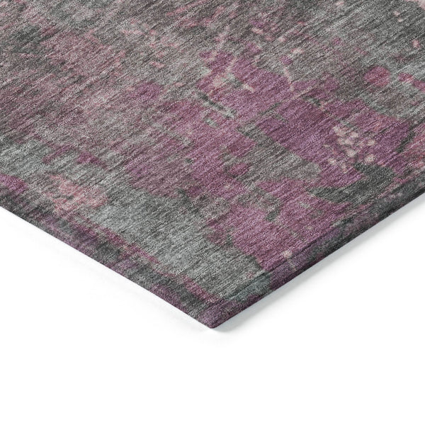 Homeroots 3' X 5' Abstract Washable Indoor Outdoor Area Rug For Stylish Home And Patio Décor Solutions Blush Polyester 618224