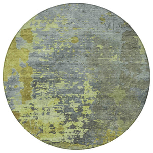 Homeroots 3' X 5' Abstract Washable Indoor Outdoor Area Rug For Stylish Home And Patio Décor Solutions Cactus Polyester 618228