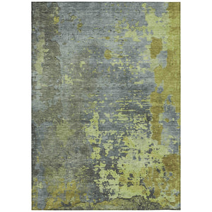 Homeroots 3' X 5' Abstract Washable Indoor Outdoor Area Rug For Stylish Home And Patio Décor Solutions Cactus Polyester 618229