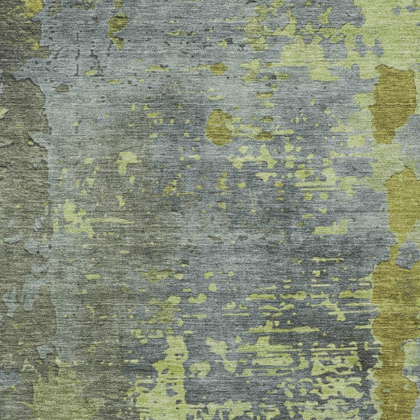 Homeroots 3' X 5' Abstract Washable Indoor Outdoor Area Rug For Stylish Home And Patio Décor Solutions Cactus Polyester 618229