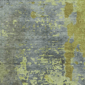 Homeroots 3' X 5' Abstract Washable Indoor Outdoor Area Rug For Stylish Home And Patio Décor Solutions Cactus Polyester 618230