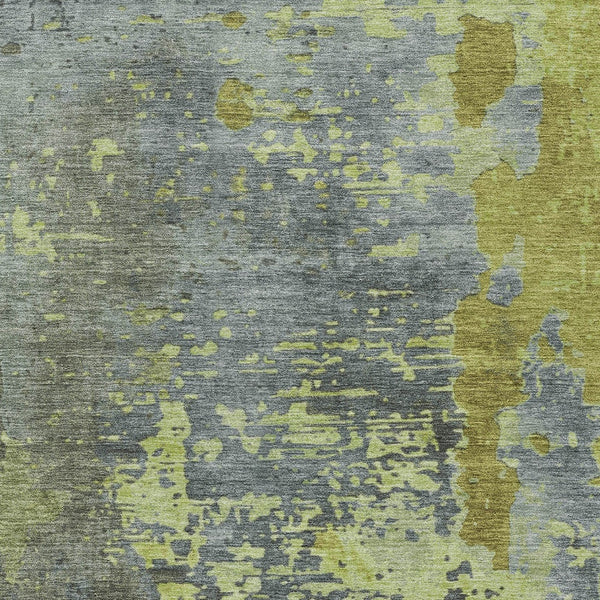 Homeroots 3' X 5' Abstract Washable Indoor Outdoor Area Rug For Stylish Home And Patio Décor Solutions Cactus Polyester 618230