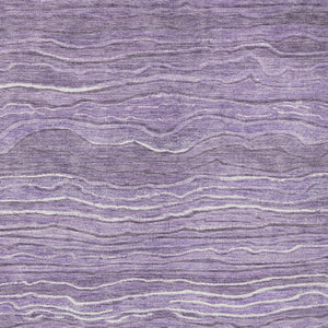 Homeroots 3' Indoor Outdoor Abstract Area Rug - Washable, Stain Resistant, Perfect For High Traffic Spaces Purple Polyester 618287