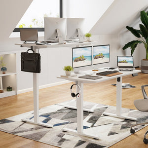 English Elm Stary Electric Standing Desk - Adjustable Height Sit-Stand Home Office Solution For Ultimate Comfort T3623P339392-GIGA