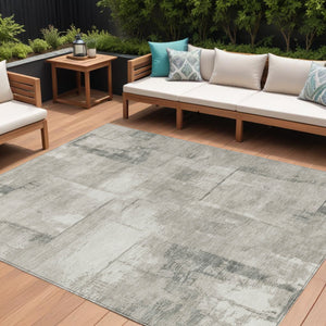 Homeroots 3' Geometric Washable Indoor Outdoor Area Rug – Durable, Stylish, And Perfect For Any Space Beige Polyester 618586