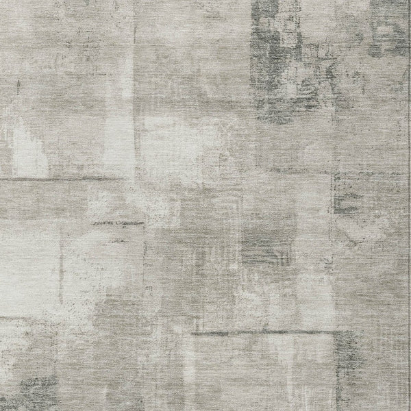 Homeroots 3' Geometric Washable Indoor Outdoor Area Rug – Durable, Stylish, And Perfect For Any Space Beige Polyester 618588