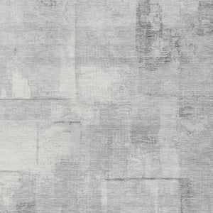 Homeroots 3' Geometric Washable Indoor Outdoor Area Rug – Durable, Stylish, And Perfect For Any Space Gray Polyester 618594