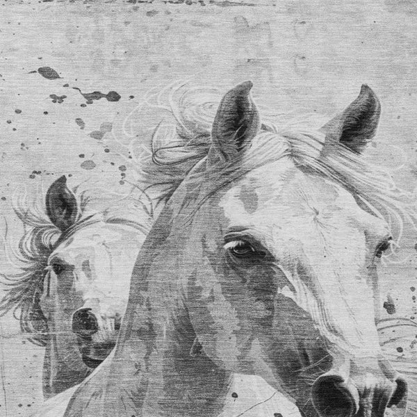 Homeroots 3' X 5' Stylish Horse Washable Indoor Outdoor Area Rug For High Traffic Spaces And Easy Maintenance Gray Polyester 618683