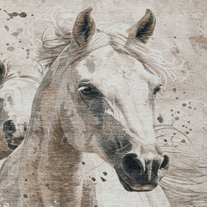 Homeroots 3' X 5' Stylish Horse Washable Indoor Outdoor Area Rug For High Traffic Spaces And Easy Maintenance Ivory Polyester 618685