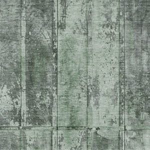 Homeroots 3' Abstract Washable Indoor Outdoor Area Rug - Stain Resistant, Durable, Stylish For Any Space Green Polyester 618773