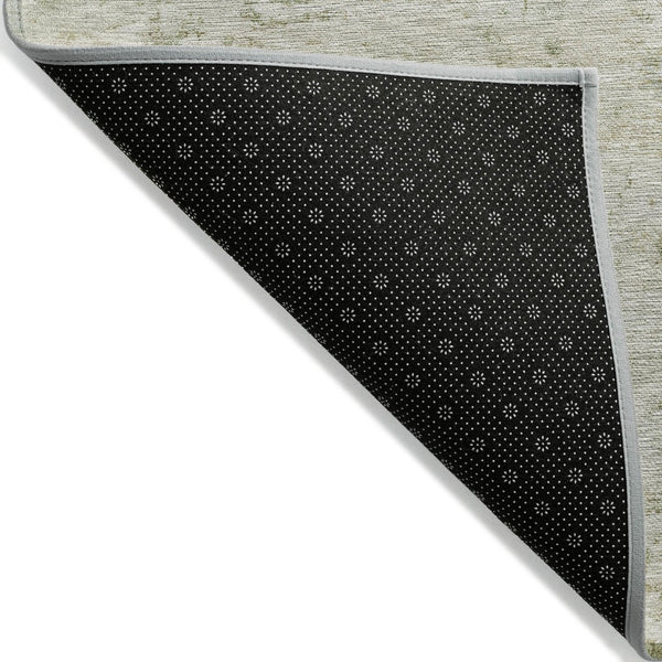 HomeRoots 9' X 12' Stylish Linen & Beige Abstract Washable Area Rug for Indoor/Outdoor Use - Durable, Low-Maintenance! 618845