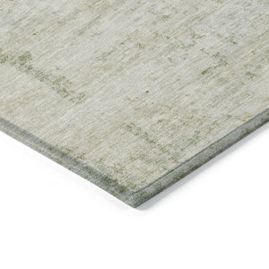HomeRoots 9' X 12' Stylish Linen & Beige Abstract Washable Area Rug for Indoor/Outdoor Use - Durable, Low-Maintenance! 618845